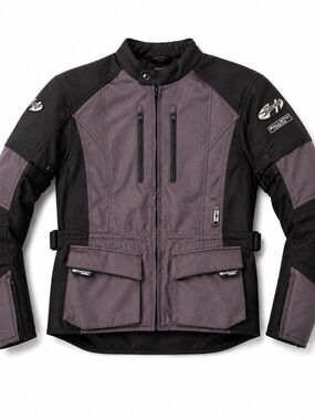 Joe Rocket Motorcycle Jacket Mens M Black Armored Riding Touring Coat​